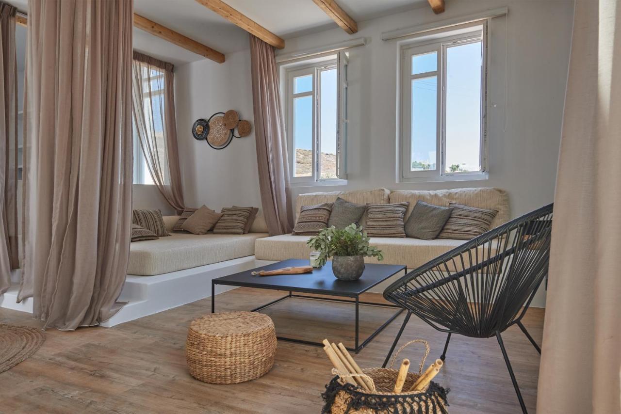 Casa Mardiva Terra Lägenhet Páros Exteriör bild