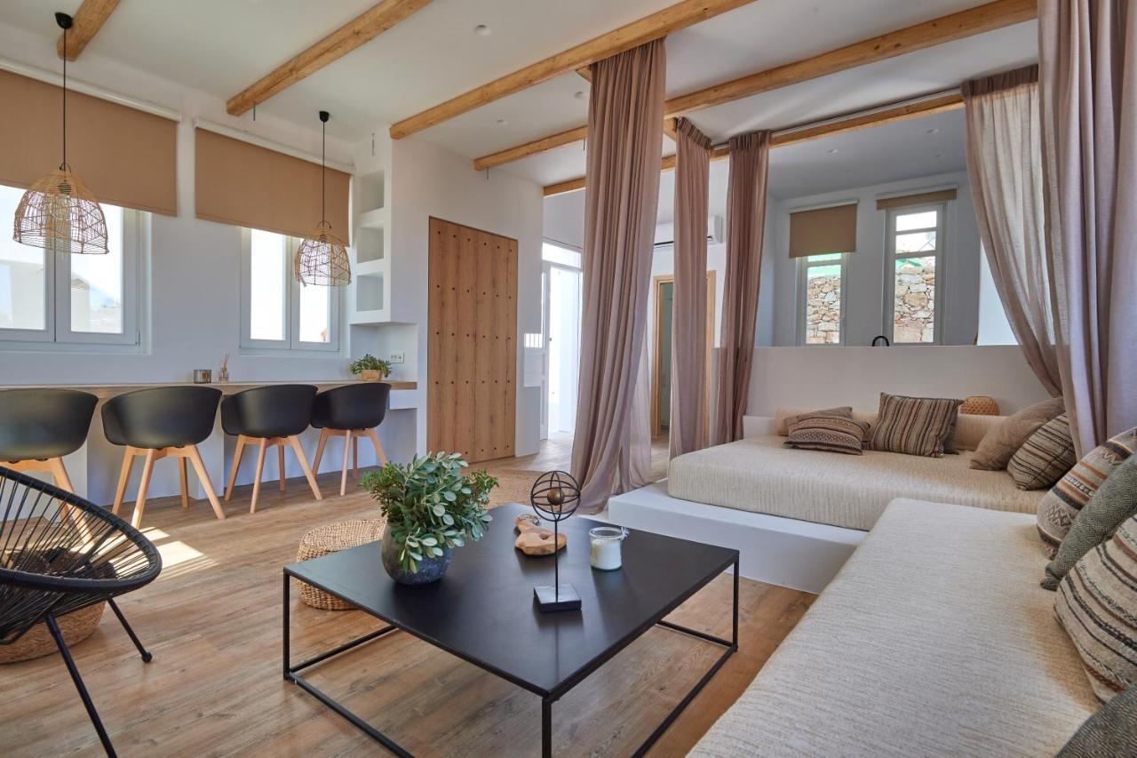 Casa Mardiva Terra Lägenhet Páros Exteriör bild