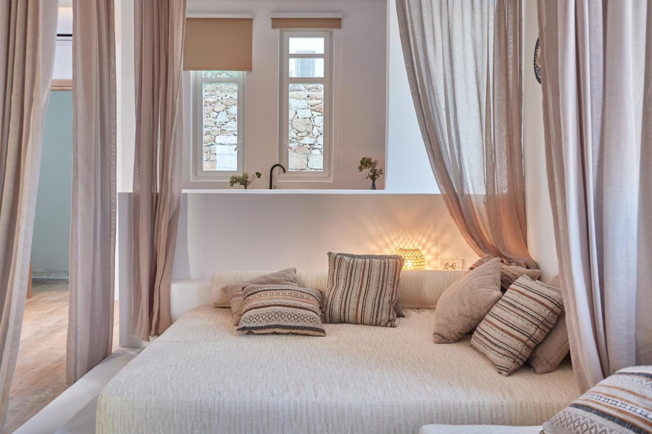Casa Mardiva Terra Lägenhet Páros Exteriör bild