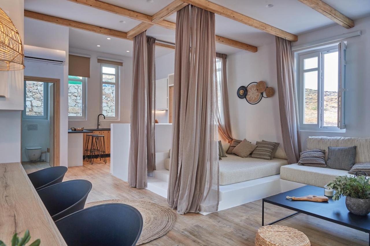 Casa Mardiva Terra Lägenhet Páros Exteriör bild