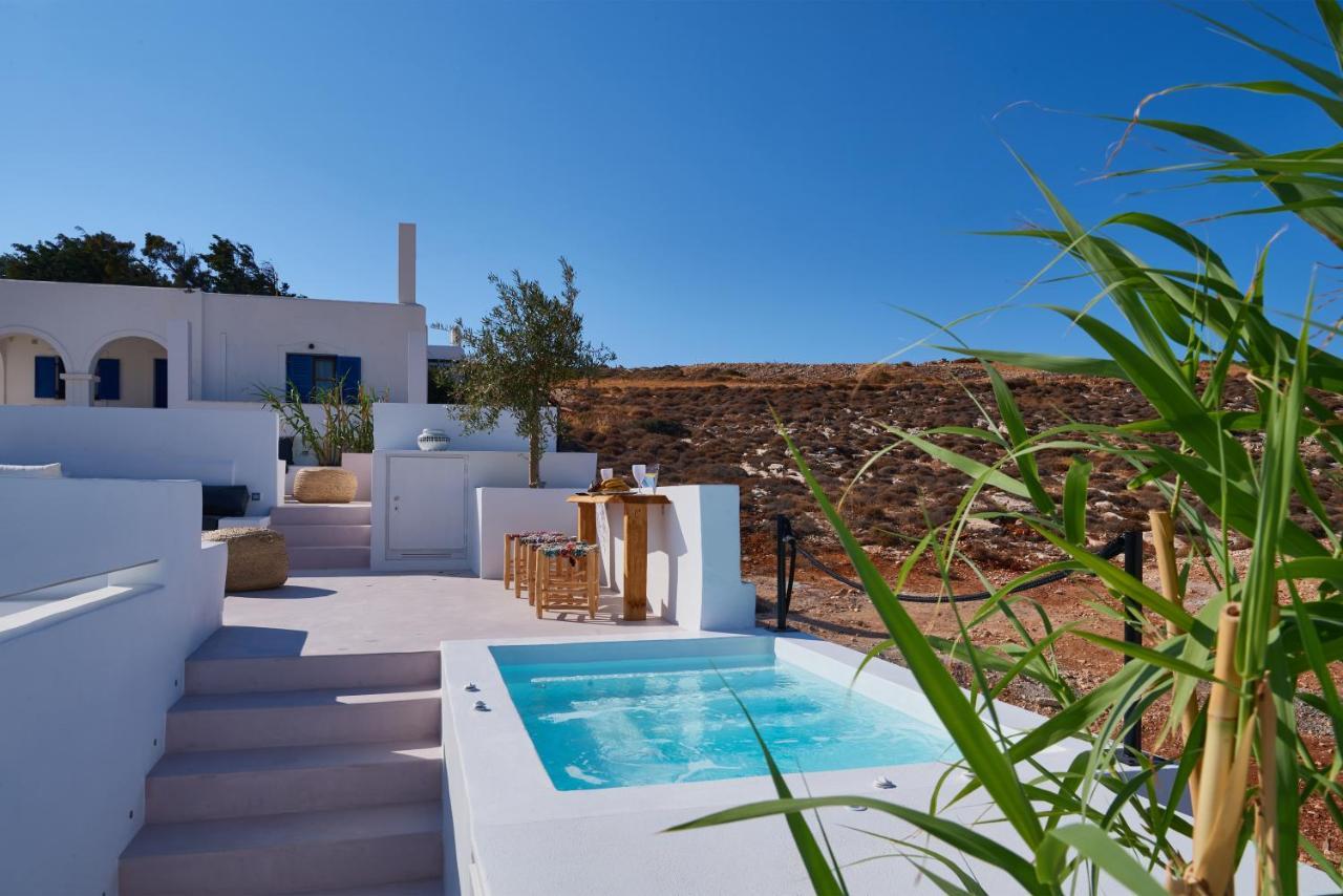 Casa Mardiva Terra Lägenhet Páros Exteriör bild