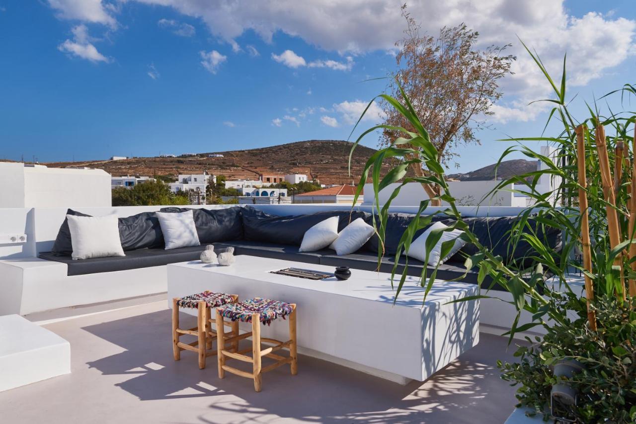 Casa Mardiva Terra Lägenhet Páros Exteriör bild